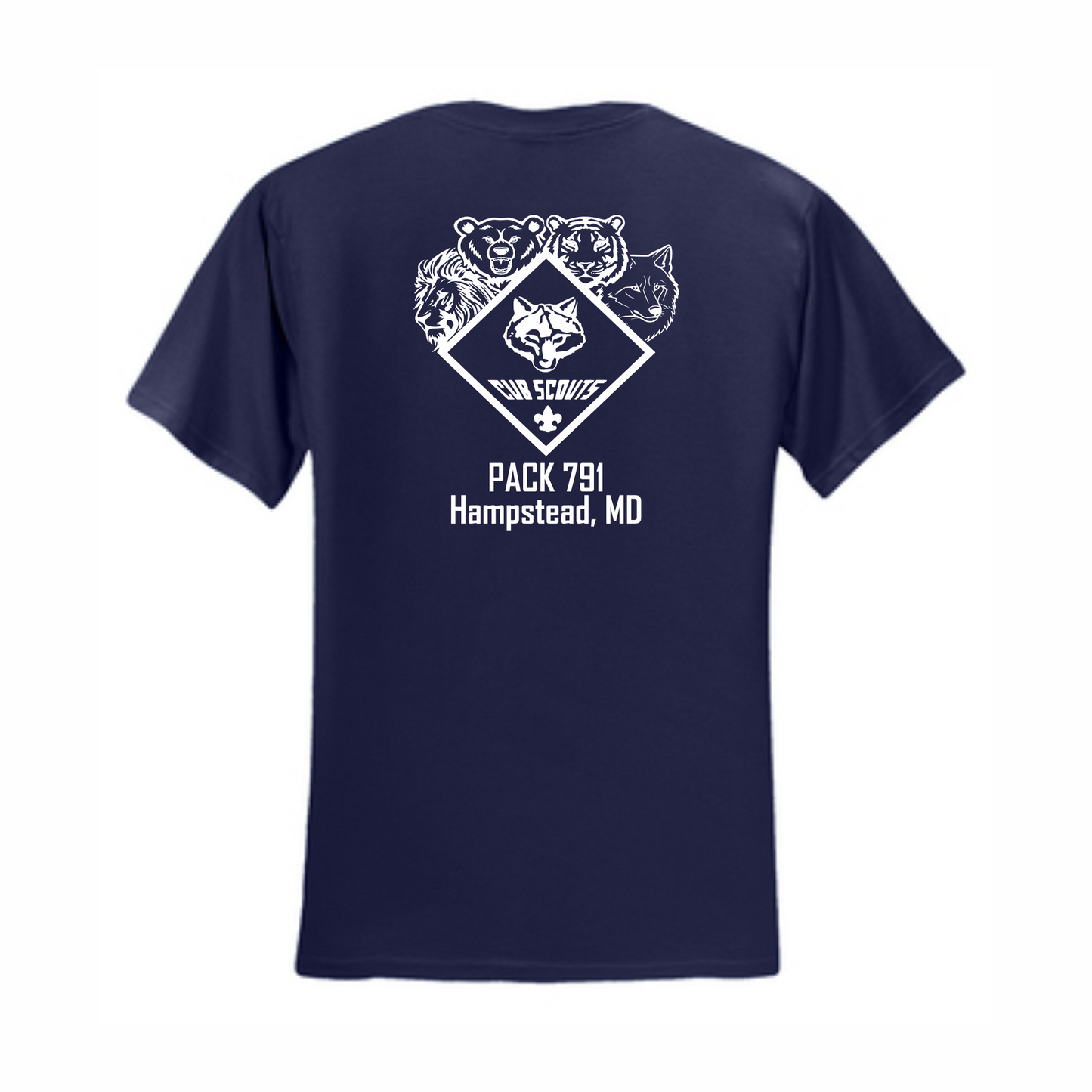 Cub Scouts - Adult Cotton Short Sleeve T-Shirt