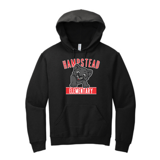 Youth Cotton Pullover Hooded Sweatshirt