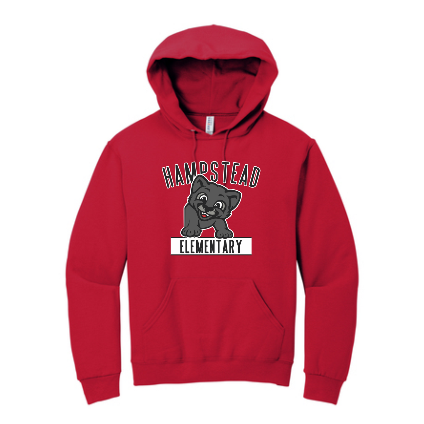 Adult Cotton Pullover Hooded Sweatshirt