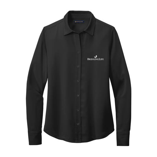 Brooks Brothers® Women’s Full-Button Satin Blouse