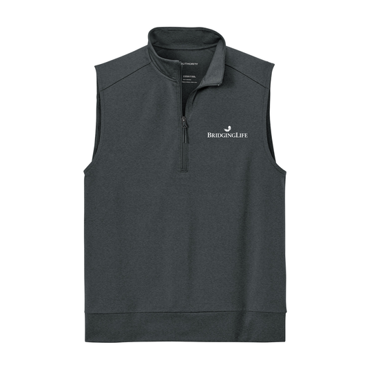 Men's Double Knit 1/4-Zip Vest