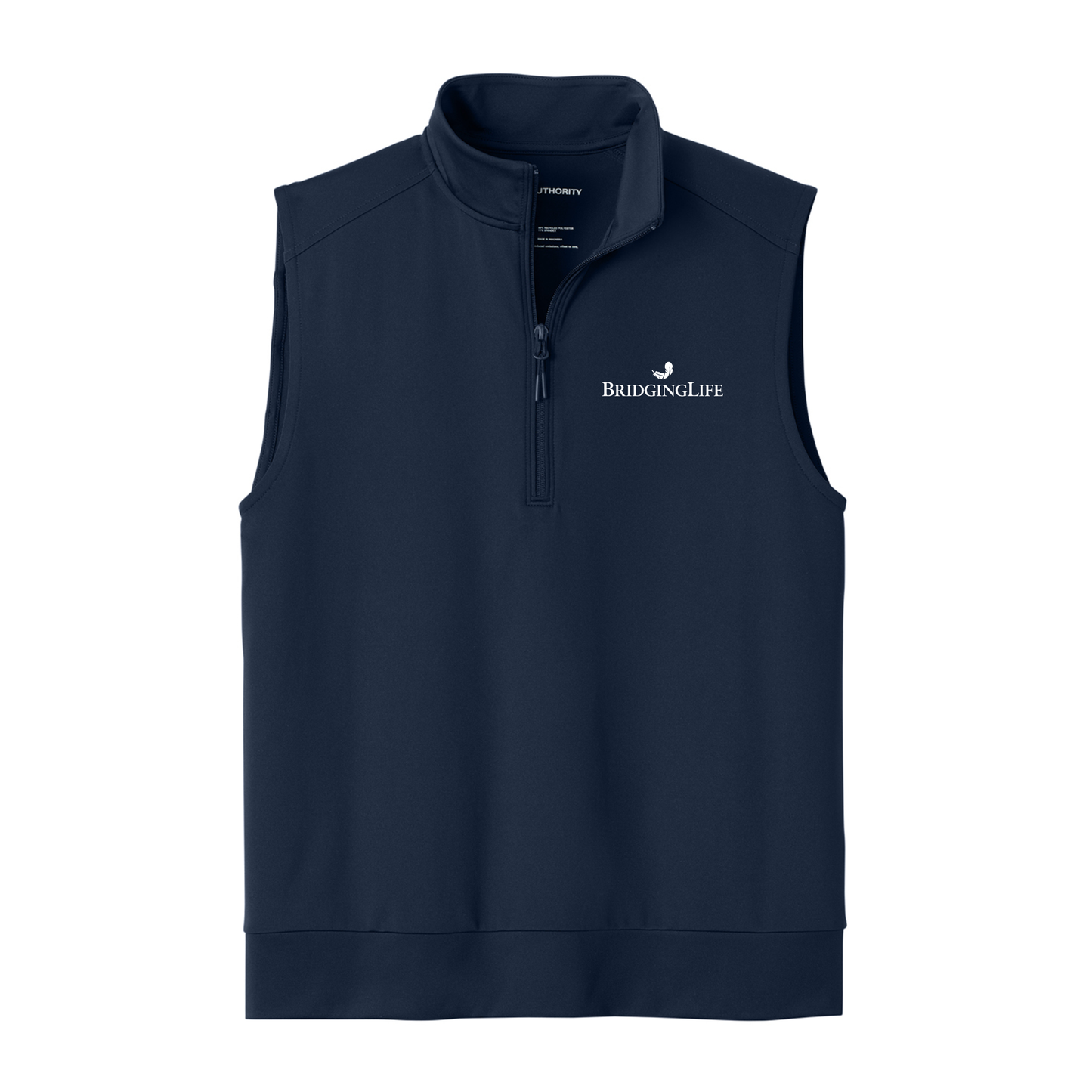 Men's Double Knit 1/4-Zip Vest