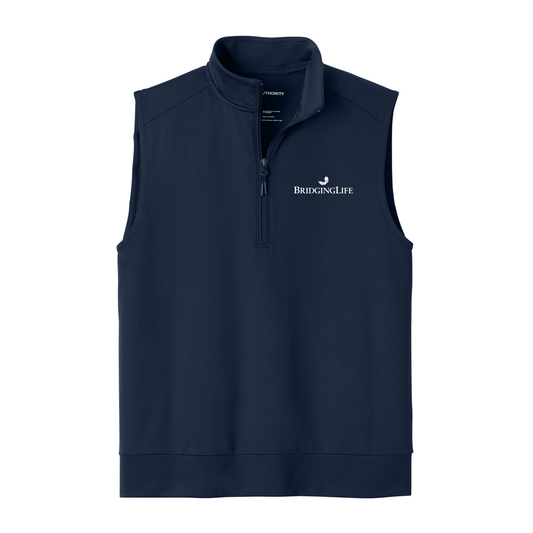 Men's Double Knit 1/4-Zip Vest