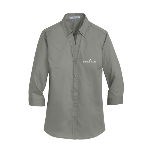 Women's 3/4-Sleeve SuperPro™ Twill Shirt