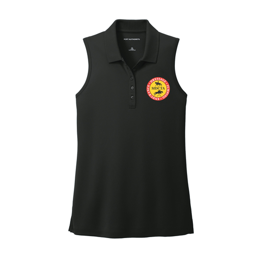 Ladies Sleeveless Polo