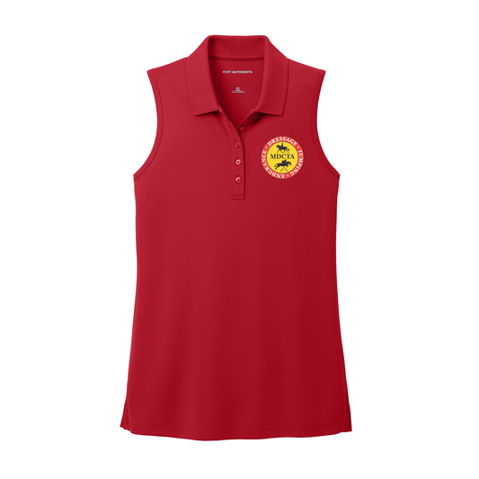 Ladies Sleeveless Polo