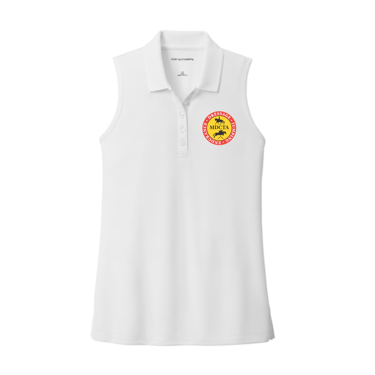 Ladies Sleeveless Polo