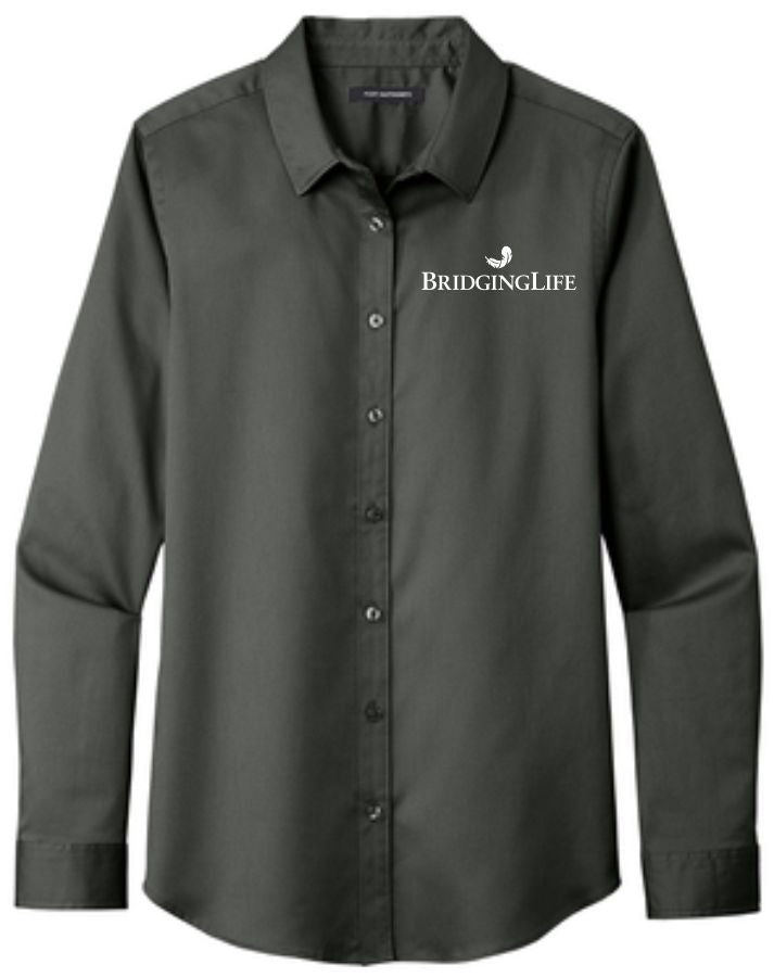 Women's Long Sleeve Twill Shirt