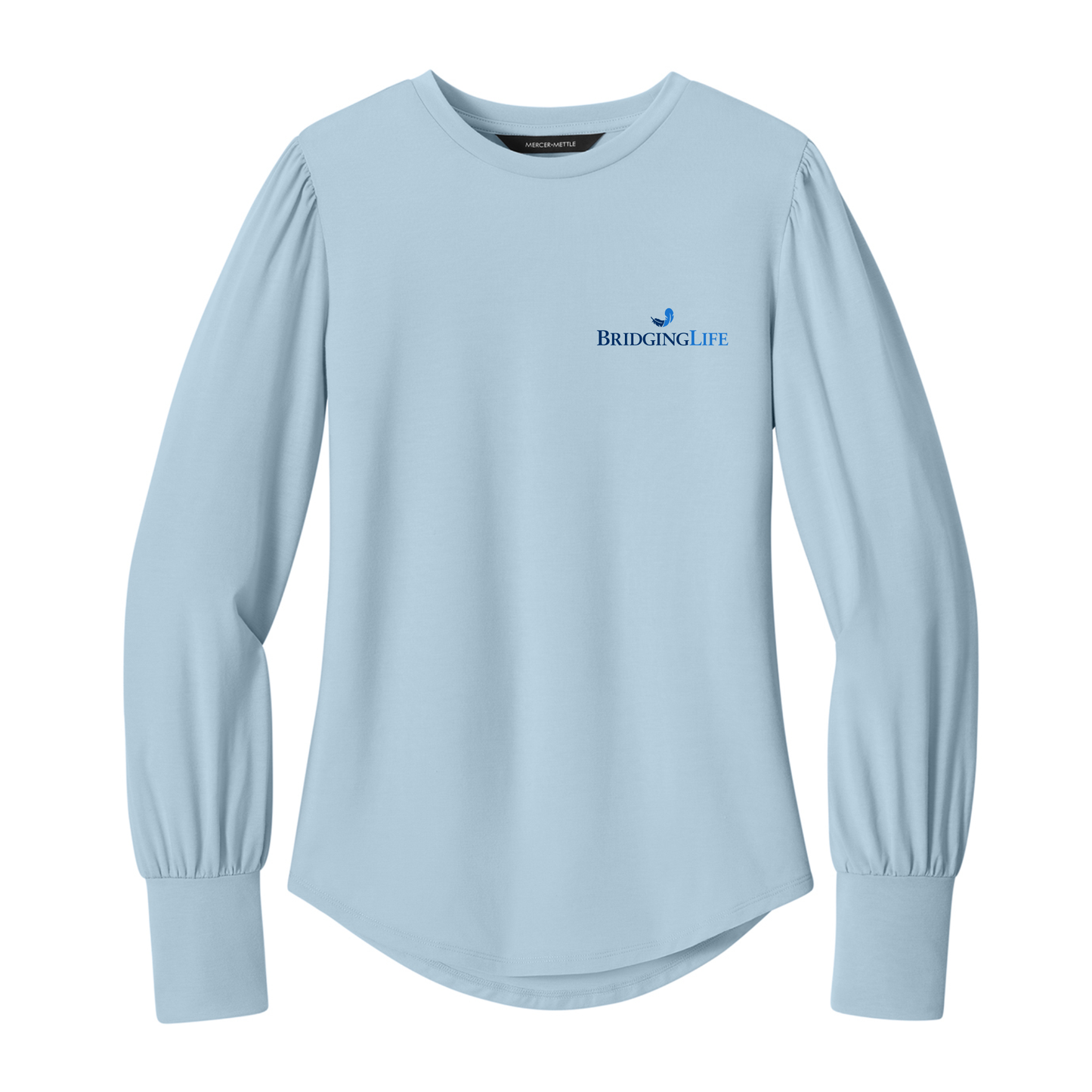 Mercer+Mettle® Women’s Stretch Jersey Long Sleeve Blouson Top