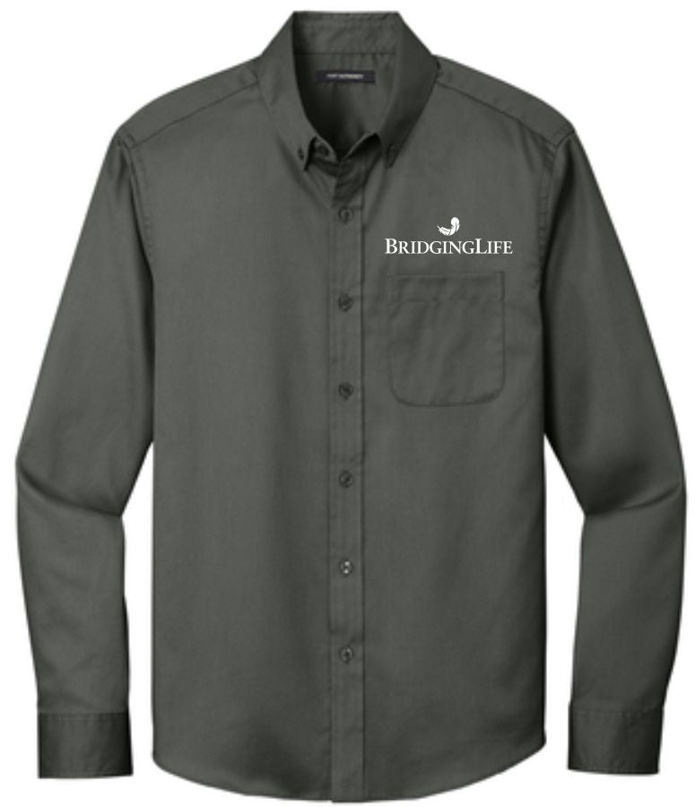 Men's Long Sleeve Twill Shirt